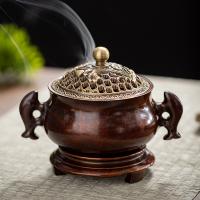 Brass Incense Burner, for home and office & durable, nickel, lead & cadmium free, 115x95mm, Sold By PC