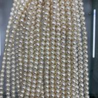 Naturalne perły słodkowodne perełki luźne, Perła naturalna słodkowodna, DIY, dostępnych więcej kolorów, 7-8mm, sprzedawane na około 15 cal Strand