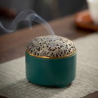 porcelaine Brûleur d’encens, fait à la main, pour la maison et le bureau & durable, 80x70mm, Vendu par PC