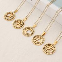 Stainless Steel Jewelry Necklace, 304 Stainless Steel, with 1.97inch extender chain, different styles for choice & for woman & with rhinestone, golden, 27mm, Length:Approx 15.75 Inch, Sold By PC