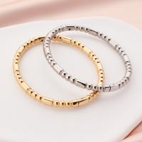 Stainless Steel Bangle, 304 Stainless Steel, fashion jewelry & Unisex, more colors for choice, 4.5mm,58mm, Sold By PC