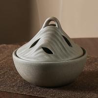 porcelaine Brûleur d’encens, fait à la main, pour la maison et le bureau & durable, 102x87mm, Vendu par PC