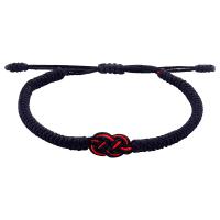 Bijoux bracelets de mode, cordon de polyester, unisexe & tressé & réglable, plus de couleurs à choisir, Longueur:Environ 6-10 pouce, Vendu par PC