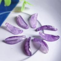 Hair Accessories DIY Findings, Amethyst, petals, 8x20mm, Sold By PC