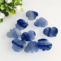 DIY Jewelry Supplies, Blue Aventurine, petals, 16x18mm, Sold By PC
