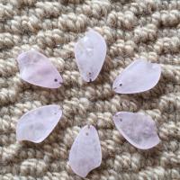 DIY Jewelry Supplies Rose Quartz petals Sold By PC