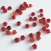 Φυσικά Χάντρες Red Agate, Αστέρι, DIY, 6.50mm, Sold Με PC