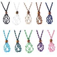 Fashion Necklace Jewelry Cotton Thread DIY & hollow Length Approx 17.72 Inch Sold By Lot