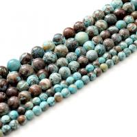 Gemstone Jewelry Beads, Ocean Jasper, Round, DIY & different size for choice, Sold By Strand