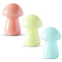 Fashion Decoration, Night-Light Stone, mushroom, luminated, more colors for choice, 24x36mm, 5PCs/Lot, Sold By Lot