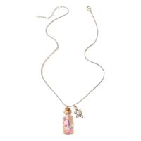 Zinc Alloy Sweater Chain Necklace with Glass fashion jewelry & for woman nickel lead & cadmium free Length Approx 45-50 cm Sold By PC