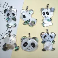 Shell Pendants, Panda, Unisex & different styles for choice, more colors for choice, Sold By PC
