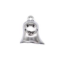 Zinc Alloy Pendants Ghost antique silver color plated DIY nickel lead & cadmium free Sold By PC