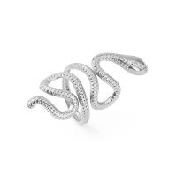 Stainless Steel Finger Ring 304 Stainless Steel Snake Vacuum Ion Plating Unisex & adjustable Sold By PC