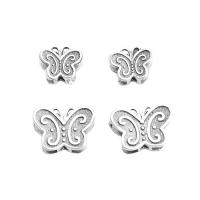 925 Sterling Silver Spacer Bead, Butterfly, vintage & DIY & different size for choice, Sold By PC
