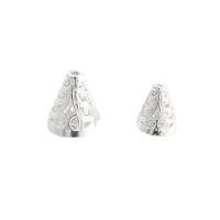 925 Sterling Silver Beads, DIY & different size for choice & hollow, silver color, Sold By PC