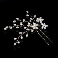 Hair Stick, Tibetan Style, with Plastic Pearl, fashion jewelry & different styles for choice & for woman, more colors for choice, nickel, lead & cadmium free, 140x70mm, Sold By PC