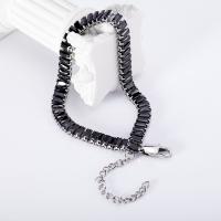 Stainless Steel Jewelry Bracelet 304 Stainless Steel fashion jewelry & micro pave cubic zirconia & for woman Sold By PC