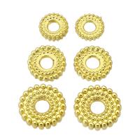 Brass Spacer Beads, gold color plated, DIY & different size for choice, golden, Sold By PC