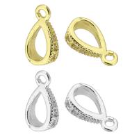 Cubic Zirconia Micro Pave Brass Pendant plated fashion jewelry & DIY & micro pave cubic zirconia Approx 1mm Sold By PC