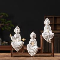 Bouddhiste cadeau décoration, porcelaine, fait à la main, pour la maison et le bureau & styles différents pour le choix, Vendu par PC