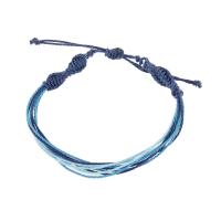 Fashion Bracelet & Bangle Jewelry, Polyester Cord, Unisex & adjustable, more colors for choice, Length:Approx 18-28 cm, Sold By PC