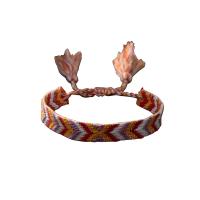 Bijoux bracelets de mode, cordon de polyester, style folk & unisexe & réglable, plus de couleurs à choisir, Longueur:Environ 16-28 cm, Vendu par PC
