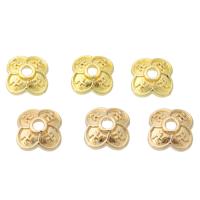 Brass Bead Cap, plated, fashion jewelry & DIY, more colors for choice, 7x7x2mm, Sold By PC