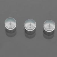 Rubber Ear Nut Component, Silicone, fashion jewelry & DIY, 5x4x5mm, Sold By PC