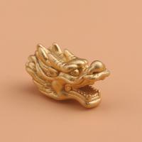 925 Sterling Silver Spacer Bead Dragon plated DIY Sold By PC