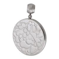 Stainless Steel Pendants, 304 Stainless Steel, DIY, original color, 18x20x2mm, Hole:Approx 3mm, Sold By PC