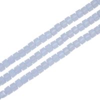 Perles de cristal cubiques, cadre, DIY, cristal, 8x8mm, Vendu par Environ 78 cm brin