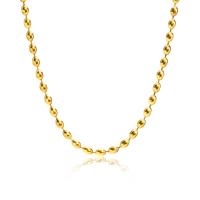 Nerezová ocel šperky náhrdelník, 304 Stainless Steel, s 1.97inch extender řetězce, módní šperky & různé délky pro volbu & pro ženy, více barev na výběr, 5mm, Prodáno By PC