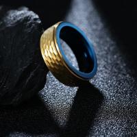 Tungsten Staalring voor Mannen
, Wolfraam staal, plated, mode sieraden & verschillende grootte voor keus & voor de mens, 8x3.30mm, Verkocht door PC