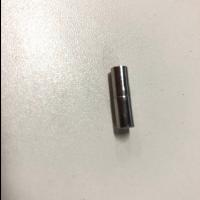 Messing Magnetverschluss, Zylinder, Platinfarbe platiniert, frei von Nickel, Blei & Kadmium, Bohrung:ca. 4mm, verkauft von PC