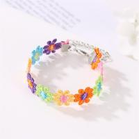 Fashion Bracelet & Bangle Jewelry Zinc Alloy Flower plated fashion jewelry  & for woman nickel lead & cadmium free Sold By PC