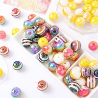Čudo akril perle, možete DIY, više boja za izbor, 14x16mm, Rupa:Približno 2mm, Prodano By PC