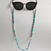 Plástico Cadena de gafas, anti-skidding & para mujer, longitud:aproximado 75 cm, Vendido por UD