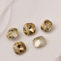 3D Nail Art Decoration Glass Rhinestone DIY coffee color Approx Sold By Lot