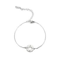Stainless Steel Jewelry Bracelet, 304 Stainless Steel, with 5cm extender chain, Compass, Vacuum Ion Plating, Unisex, more colors for choice, 18.50x14.70mm, Length:17 cm, Sold By PC