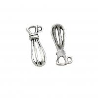 Zinc Alloy Pendants Egg Beater antique silver color plated vintage & DIY nickel lead & cadmium free Approx Sold By Bag