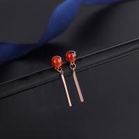 Zinc Alloy Drop Earrings polished fashion jewelry & for woman nickel lead & cadmium free Sold By Pair