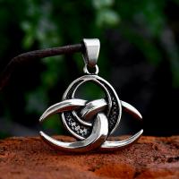 Stainless Steel Pendants 304 Stainless Steel polished vintage & DIY Sold By PC