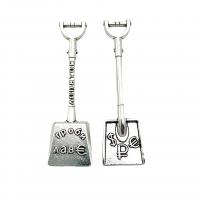 Zinc Alloy Tool Pendants Shovel antique silver color plated vintage & DIY nickel lead & cadmium free Approx Sold By Bag