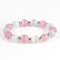 Crystal Bracelets Round fashion jewelry & for woman 10mm Length Approx 6 Inch Sold By PC