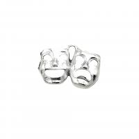 Zinc Alloy Pendants Mask antique silver color plated DIY nickel lead & cadmium free Approx 2mm Approx Sold By Bag