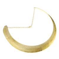 Brass náhrdelník, Mosaz, lesklý, módní šperky & DIY, zlatý, 147x125x22mm, Prodáno By PC