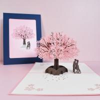 Greeting Card, Paper, 3D effect & different styles for choice, 150x200mm, Sold By PC