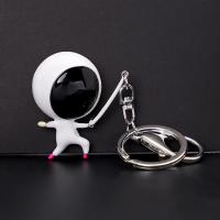 Zinc Alloy Key Clasp polished Unisex white nickel lead & cadmium free 110mm Sold By PC