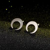 Zinc Alloy Stud Earring 304 Stainless Steel plated fashion jewelry & for woman Sold By Pair